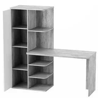 Рабочий стол со встроенным стеллажом HOF423