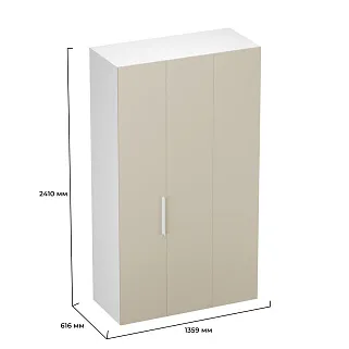 Шкаф со складными дверьми и фальш панелью L206 L/R