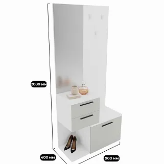 Комплекс панель с зеркалом L-1000 L/R