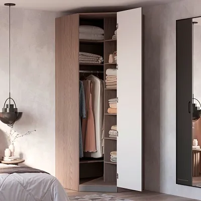 Шкаф угловой A218