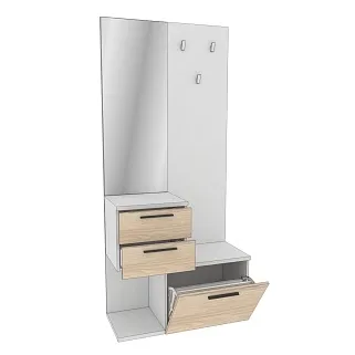 Комплекс панель с зеркалом L-1000 L/R