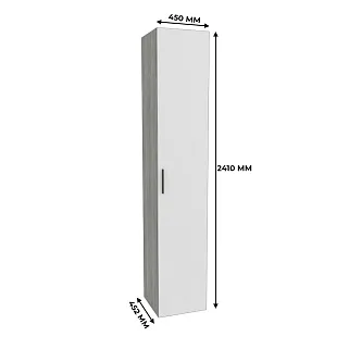 Шкаф 1 дверный узкий LG-220.44-1