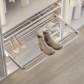 BELLE Корзина для обуви, 900 мм цвет белый, BE90SHWH