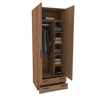 Шкаф двустворчатый с ящиками L-211.60