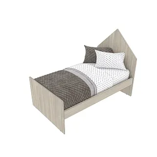 Кровать односпальная L901.6, 80x160