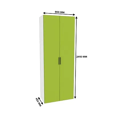 Шкаф двухдверный узкий L210.44-4