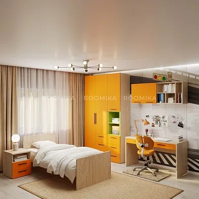 Кровать односпальная L901.190, 90x190