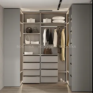 Шкаф с ящиками и штангой с подсветкой M900.45-12