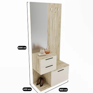 Комплекс панель с зеркалом L-1000 L/R