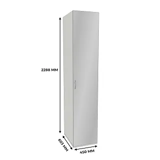 Шкаф 1 дверный узкий с зеркалом P220.60Z