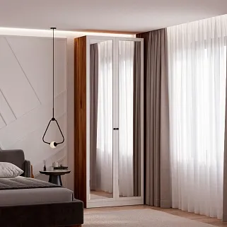 Шкаф двухдверный с зеркалом А210.44-4Z