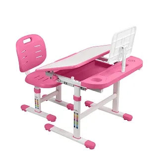 Комплект парта + стул трансформеры Cura Pink FUNDESK