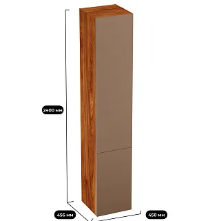 Шкаф с двумя глухими дверями R222