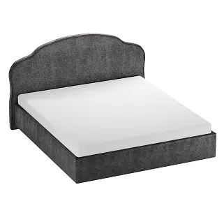 Кровать двуспальная мягкая VERDI с подъемным механизмом, 160x200