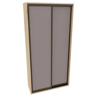 Шкаф-купе ХG120.45-1, профиль INTEGRO, фасад МДФ