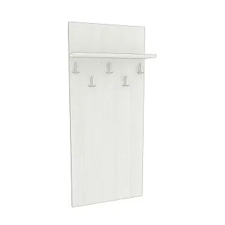 Вешалка настенная с полкой P175