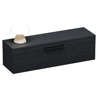 Тумба TV навесная, фасады натуральный шпон L-513