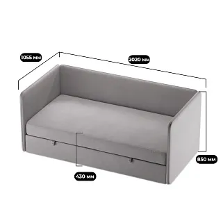 Диван раскладной RUBY 3