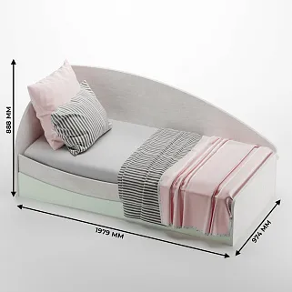 Кровать односпальная P901 с подъемным механизмом, 90x190