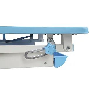 Комплект парта + стул трансформеры Lavoro Blue + лампа + подставка