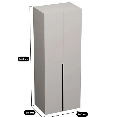 Шкаф двустворчатый L210.60-4