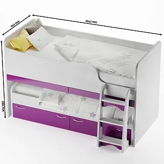 Кровать выдвижная P903, 90x200