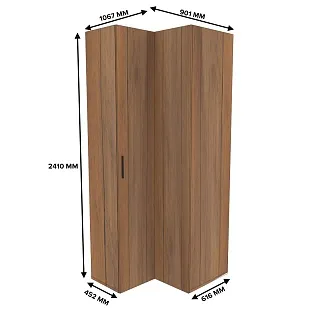 Шкаф угловой L-208 L/R