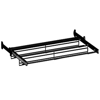 BELLE Корзина для обуви, 900 мм цвет черный, BE90SHBL