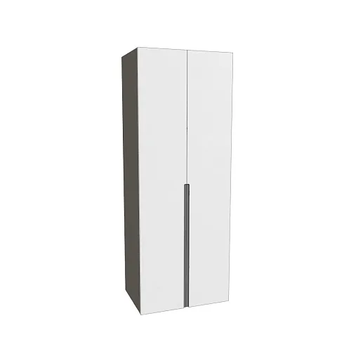 Шкаф 2 дверный, фасады в эмали LE210.60-4