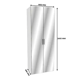 Шкаф двустворчатый с зеркалом L-210.60-4Z
