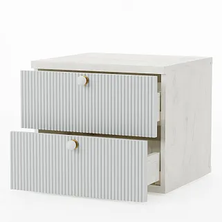 Тумба прикроватная, фасады в эмали LE701