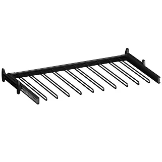 BELLE  Вешалка для брюк, 900 мм, цвет графит, BE90TRGR