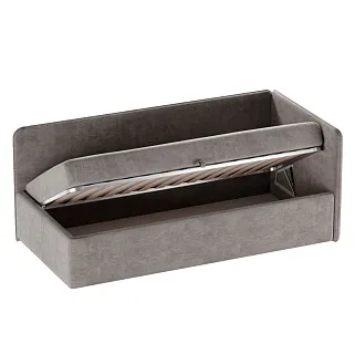 Кровать с подъемным механизмом и ящиком для белья RUBY М1