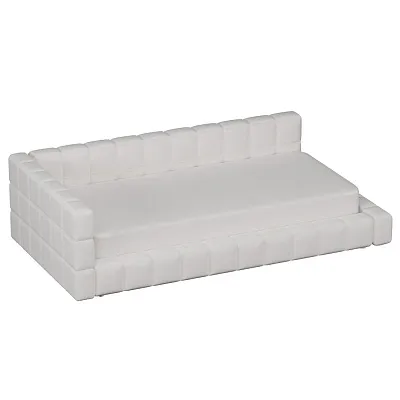 Кровать односпальная мягкая с ортопедической решеткой QUADRO-m, 90х200