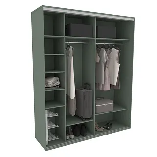 Шкаф-купе U202 тип 3 с зеркалом