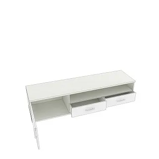 Тумба ТВ с нишей P502 L/R