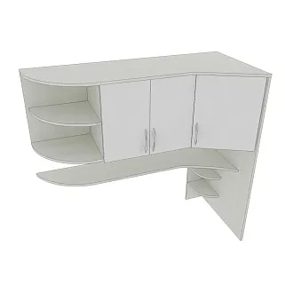 Надставка P813 для столов P714, P715, P717 L/R