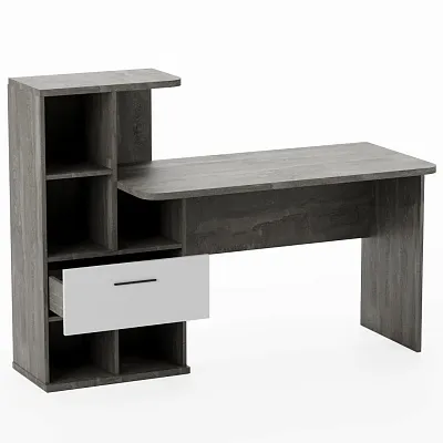 Рабочий стол со встроенным стеллажом HOF421