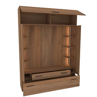 Секция для ТV с подсветкой L406.44