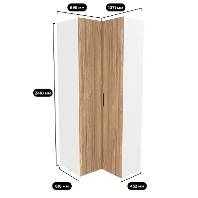 Шкаф угловой L207 L/R