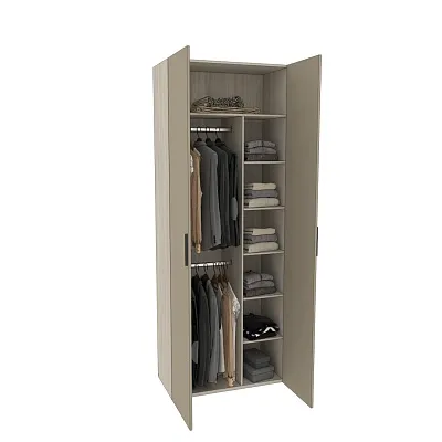 Шкаф двухдверный узкий L210.44-4