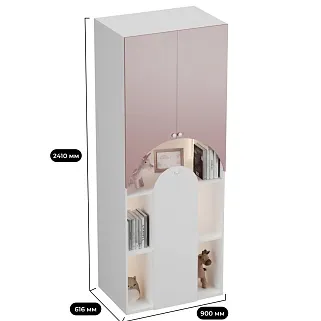 Стеллаж для книг с подсветкой LG253.60 L/R