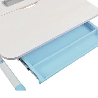 Комплект парта + стул Littonia Blue-w + лампа