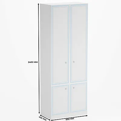 Шкаф двухдверный с перемычкой А210.44-4Р