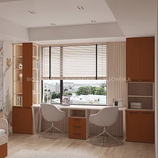 Шкаф книжный с нишей LG228.44