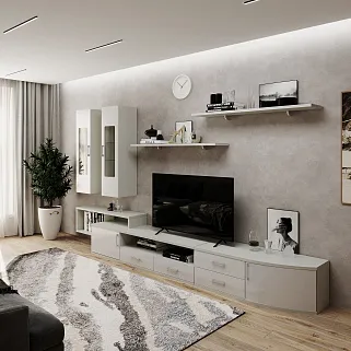 Тумба ТВ с нишей P502 L/R