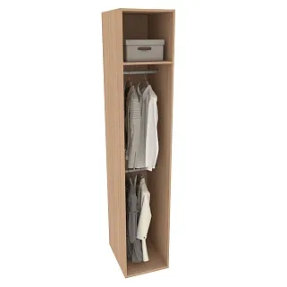 Шкаф для спальни с двумя штангами и полкой R220.60-1