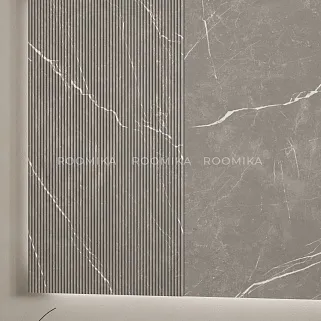 Панель стеновая МДФ (над тумбой ТВ) с подсветкой LG136.1