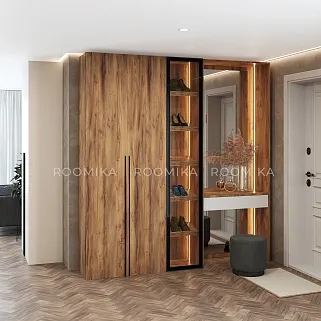 Ниша с ящиком, зеркалом для прихожей R270.40