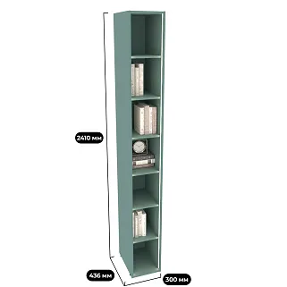 Cтеллаж открытый глубокий L233.44 с подсветкой